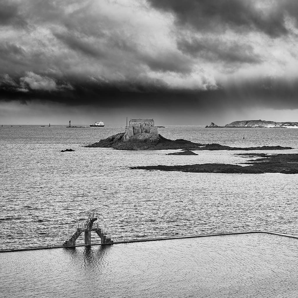 A la sortie du chenal - Saint-Malo - Janvier 2021